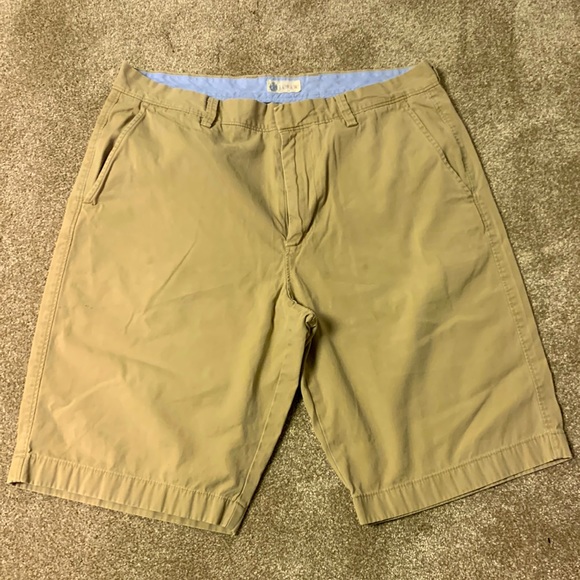 J. Crew Shorts J Crew Mens Cotton Khaki Shorts Poshmark